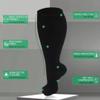 3 Pairs Unisex Compression Socks 4XL Plus Size Wide Calf, for Soothing, Comfy, Gradient supports, Prevents Swelling, Pain, Oedema. Large Cuffs, High Knee for Man and Woman view 3