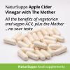 Apple Cider Vinegar with Mother Capsules 750mg, Pack of 180, Vegan and Vegetarian Supplements, UK Made by Natur Supps view 4