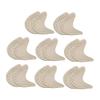 minkissy 8pairs Shoe Pads for Crochet Non-Slip Sole Pads Heel Protectors for Grass Noise Reduction Sole view 1