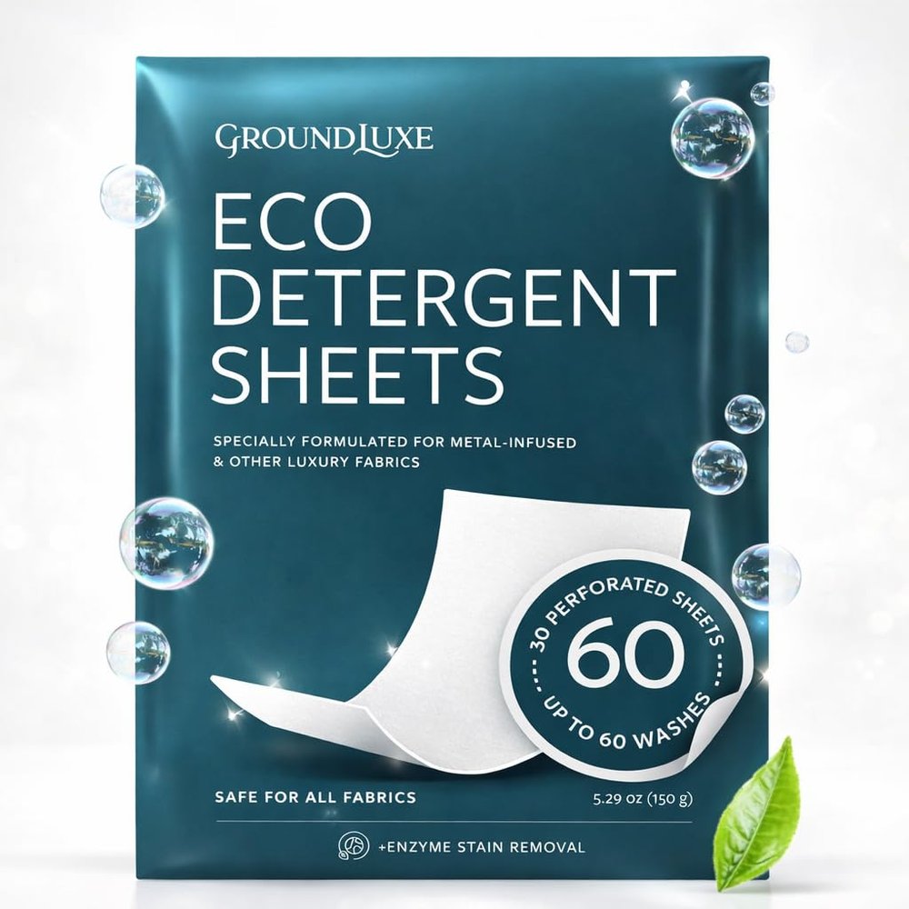 GroundLuxe Eco Detergent Sheets