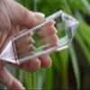 BIANMTSW Home Collections Real Tibet Himalayan High Altitude 99% Clear 13 Sided Crystal Point Quartz Vogel Wand 4.64 Inch Spiritual view 2