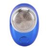 Electric Beard Trimmer, Smoothing Cut Portable Handheld Beard Trimmer Fine Trimming for Travel Use (Electroplated Blue) view 4