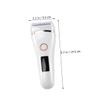 Beaupretty Electric Epilator for Women USB Charging Hair Removal LED Display Bikini Line Portable Rechargeable for Body view 2