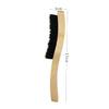 Beaupretty Solid Wood Beard Brush Handle Portable Beard Care Accessory Mustache Brush for Home Barber Shop Salon view 3