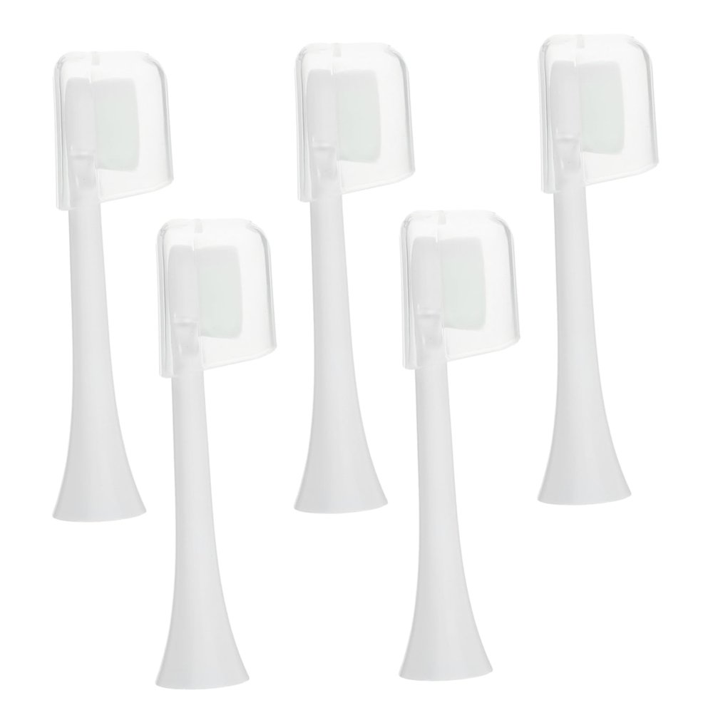 Beaupretty 5pcs Replacement Brush Heads Soft Bristle Toothbrush Electric for Series