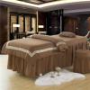 4-Piece Massage Bed Cover, Luxury Massage Table Sheet Sets Thicken Beauty Bedspreads Simple Salon Physiotherapy Bed Set Sheets (Color : H, Size : 190x75cm(75x30inch)) (K 190x70cm(75x28inch)) view 1