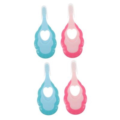 Beaupretty 4pcs Boys and Girls Toothbrushes Portable Soft Manual Travel Teeth Brush for Toddlers Years Daily Use Boy Girl Toothbrush Accessory