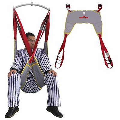 Patient Lifting Sling, Separate Leg Shower Sling, Suit for Obese Patients and Rehabilitation Walking Trainers, Shift Walking Auxiliary Sling Sling, Load Capacity 507lb