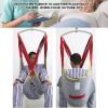 Patient Lifting Sling, Separate Leg Shower Sling, Suit for Obese Patients and Rehabilitation Walking Trainers, Shift Walking Auxiliary Sling Sling, Load Capacity 507lb view 2