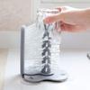 360 Glass Cup Brush Cleaner with 3 Suction, Bar Glass Washer Sink Attachment, Flexible Bristles Double Sided Scrubber Brush for Home, Kitchen, Wall, Table or Sink Bottom view 1