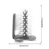 360 Glass Cup Brush Cleaner with 3 Suction, Bar Glass Washer Sink Attachment, Flexible Bristles Double Sided Scrubber Brush for Home, Kitchen, Wall, Table or Sink Bottom view 3