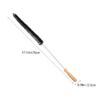 MOLUCKFU 4Pcs Dryer Vent Cleaning Brush Long Flexible Wooden Handle Multi-Functional Soft Bristle Brush for Washing Machine Drum Dryer Duct and Inner Wall view 2