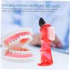Beavorty 8pcs Mini Double-Head Denture Brush Toothbrush Portable Small for Oral Care Household Personal Cleaning Tool for Home Use view 4