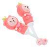 GOOHOCHY 2pcs Soft Bristle Kids Toothbrushes Cute Bear Design for Children Ages 0-9 Pink Ergonomic Manual Toothbrush for Toddlers Oral Care view 1
