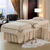 4-Piece Massage Bed Cover, Luxury Massage Table Sheet Sets Thicken Beauty Bedspreads Simple Salon Physiotherapy Bed Set Sheets (Color : H, Size : 190x75cm(75x30inch)) (I 190x80cm(75x31inch)) view 1