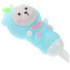 Anneome 2pcs Soft Bristle Children Toothbrushes for Kids Age 0-9, Manual Toddler Toothbrush with Rounded Heads, Cute Blue Bear Design, Suitable for Daily Kids Teeth Cleaning view 2