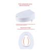 Raised Toilet Seat - Toilet Seat Riser with Safe Lock, Elderly And Handicap Toilet Seat Riser, Round Or Elongated Toilets,A 6CM view 4