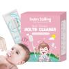 Hugsweet Baby Gauze Tongue Cleaner - Oral Gauze Gum Cleaner Stick - Flexible and Gentle Tongue Cleaner Skim Gauze, Comfortable and Portable Oral Tongue Gauze Gum Cleaner Stick for Tooth view 1