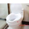 Raised Toilet Seats,Toilet Seat Riser with Safe Lock, Elderly and Handicap Toilet Seat Riser, Round Or Elongated Toilets,Bathroom Safety Extender Assists Disabled, Elderly, Handicapped view 2