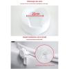 Raised Toilet Seats,Toilet Seat Riser with Safe Lock, Elderly and Handicap Toilet Seat Riser, Round Or Elongated Toilets,Bathroom Safety Extender Assists Disabled, Elderly, Handicapped view 4