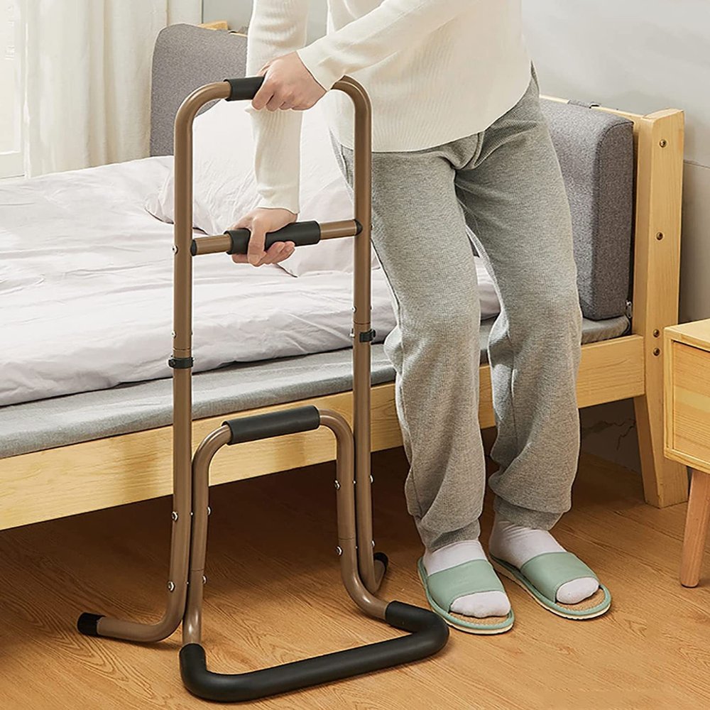 Bed Rails For Elderly Seat Lift Assist Chair Lift Devices Grab Bar For Bed Handicap Mobility Stand Assist For Lift Chair Couch Sofa Disabled Senior Support Handles Accessories Products Fall Protection