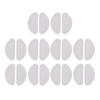 10 Pairs Self Adhesive Thin Soft Silicone Nosepads Non-Slip Eyeglass Nose Pads Glasses Support Nose Pads Easy to Use Eyeglass Nose Pads Silicone Screw in view 1