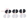 10 Pairs Self Adhesive Thin Soft Silicone Nosepads Non-Slip Eyeglass Nose Pads Glasses Support Nose Pads Easy to Use Eyeglass Nose Pads Silicone Screw in view 3