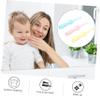 minkissy 3pcs Cartoon Hippopotamus Toothbrush Set Deep Clean Toothbrush Boys and Girls Years Old view 4
