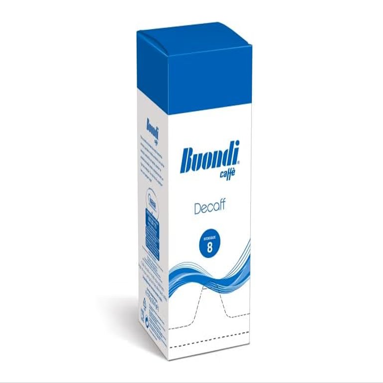 Buondi Caff Decaffinated E.S.E Coffee Pods - 1 Pack of 25 paper pods