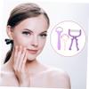 WOONEKY 3pcs Facial Epilator Hair Removal Threading Tools for Women Upper Lip Chin Cheeks Manual Spring Hair Remover Cleaning Random Color view 3
