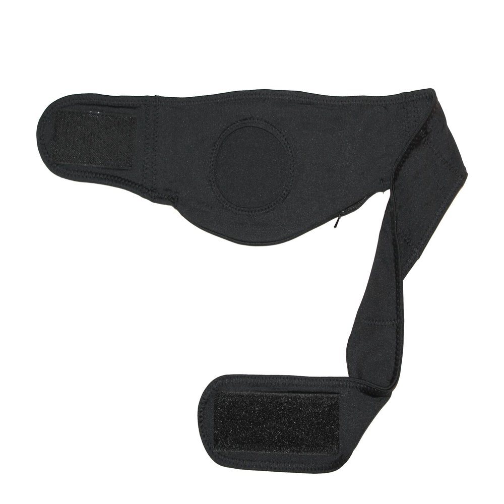 AZAORY Horizontal Stoma Belt Adjustable Fast-Dry Ostomy Support for Men & Women, Comfortable Stoma Bag Belt for Daily Active Lifestyle (Size 2 = 29" to 31" inches, Right Side Stoma)