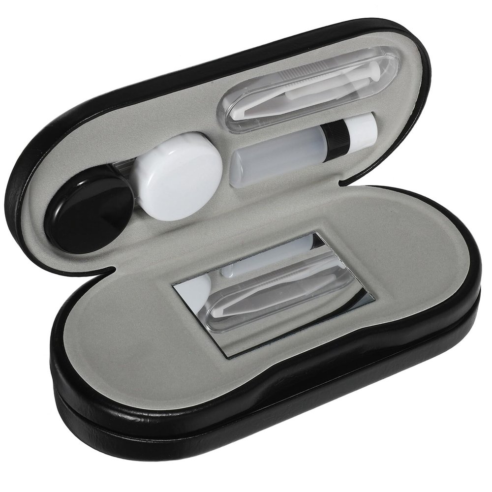 Baluue -Lens Case Cosmetic Lens Case Lens Carrying Box for Outdoor Use for Makeup Storage for Daily Use