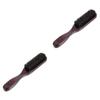 Beaupretty 2pcs Wooden Beard Brush for Men Mustache Shaping Tool Beard Grooming Shaving Brush Personal Care Accessory view 1
