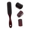 Beaupretty 2pcs Wooden Beard Brush for Men Mustache Shaping Tool Beard Grooming Shaving Brush Personal Care Accessory view 4