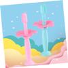 Beaupretty 6pcs Silicone Toothbrush Protective Baffle for Boy Girl Boys and Girls Training Toothbrush Bristles for Oral Care view 2
