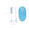 minkissy 9pcs Silicone Finger Toothbrush Boy Girl Super Soft Toothbrush Tongue Cleaner Boy Girl Oral Care Brush to Toddlers Oral Cleaning Brush view 4