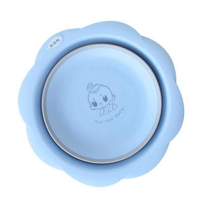 Beaupretty Foldable Boys and Girls Washbasin Portable for Girl Boy Creative Funny Folding and Washbasin Bucket Handle for Washing Stand Indoor Travel Foldable Bowl