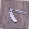 VINTORKY Stainless Steel Beard Comb for Men Folding Mustache Hair Comb and Portable view 4