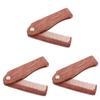 FRCOLOR 3pcs Wooden Mustache Comb Portable Pocket Comb Beard Supply for Household Use for Men Beard Grooming and Hair Styling view 1