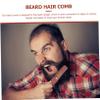 FRCOLOR 3pcs Wooden Mustache Comb Portable Pocket Comb Beard Supply for Household Use for Men Beard Grooming and Hair Styling view 4