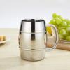 Fdit Beer Mug Doublelayer Cup Milk Cup Double Wall Coffee Mug for Mugs Bar Handy Sports Nutrition Shaker Bottles view 4