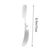 FreshCart Basics Stainless Steel Mustache Comb Folding Beard Styling Tool for Men Beard Brush Set Mustache Brush Anti-Static Portable view 2