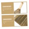 minkissy 2pcs Sweeping Brush Soft Indoor Broom Heavy Duty Broom Dust Cleaner Soft Bristle Small Household Cleaning Accessory view 2