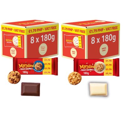Chocolate Cookies Marylands - Biscuits Multipack (16x180g Mix)