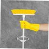 minkissy Multifunctional Mop Clamp Plastic Mop Shelf Antislip Buckle for Secure Use Random view 3