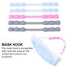 minkissy 5pcs Adjustable Ear Saver Mask Hook Reusable Silicone Earband Extender Compatible with Face Masks Reduces Ear Pressure Random Colors view 2