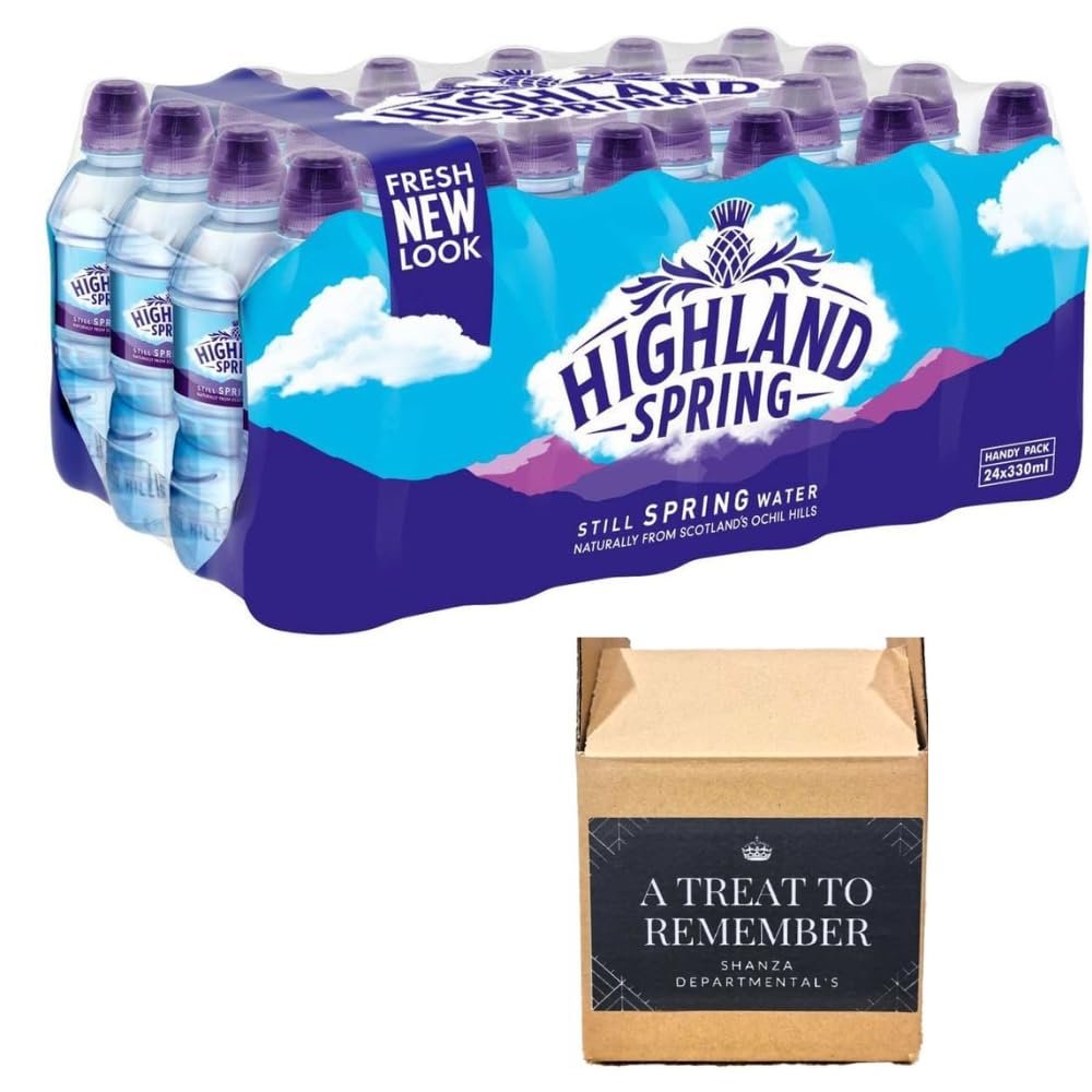 High land Spring Still Mineral Water, 330ml (Pack of 24)