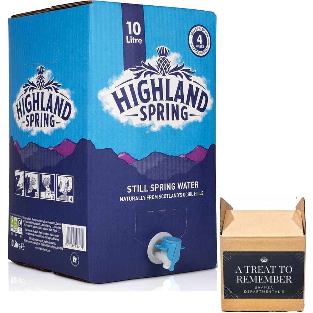 Highland Spring Still Spring Water, (10 Litre, Highland Spring Still Spring Water)