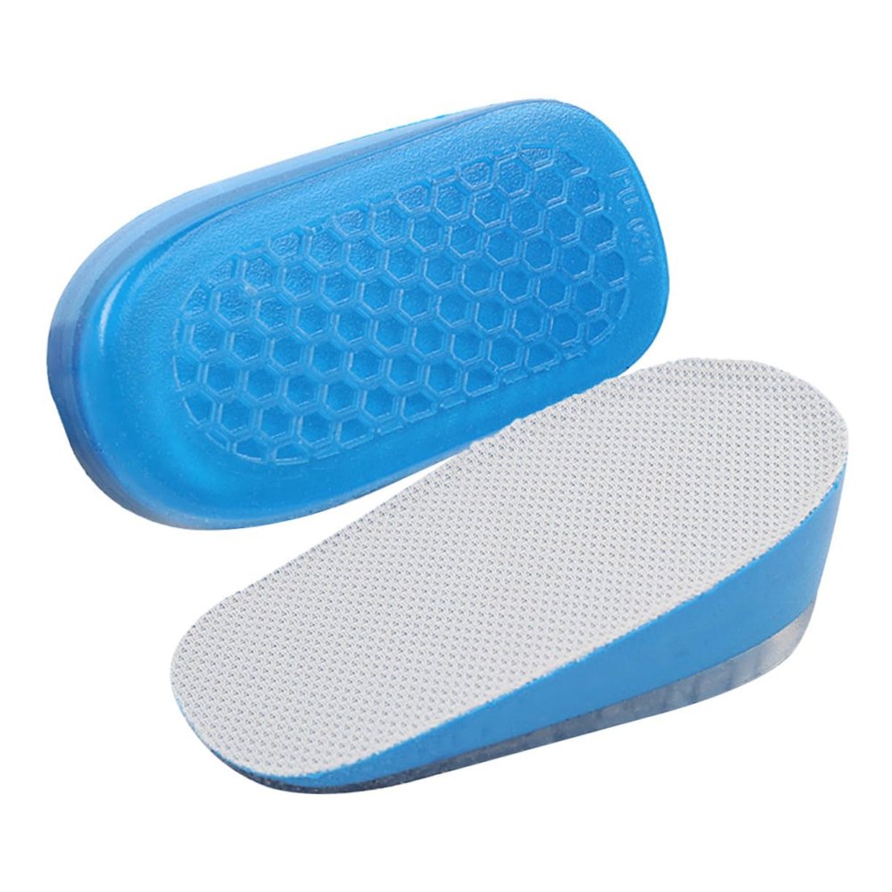 minkissy Heightening Insole Breathable Pu Soft Mesh Half Shoe Pad for Foot Care Gel Shoes Insert for Comfort