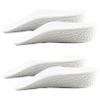 2 Pairs Height Increase Insoles Heightened by 1.38 Inch Height Increasing Insoles Height Boosters, Breathable Eva Height Boosters Sweat and Shock Absorption Shoe Height Inserts for Women White view 1